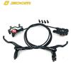 Zoom Hydraulic Disc Brakes Mountain Bike Sets MTB Front & Rear Set with Floating Disc Rotor 160mm & Color Bolts (Black) view 2