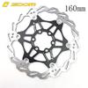 Zoom Hydraulic Disc Brakes Mountain Bike Sets MTB Front & Rear Set with Floating Disc Rotor 160mm & Color Bolts (Black) view 3