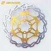 Zoom Hydraulic Disc Brakes Mountain Bike Sets MTB Front & Rear Set with Floating Disc Rotor 160mm & Color Bolts (Gold) view 4