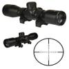 TWP 4x32 Compact Hunting Scope, P4 Sniper Reticle, 1" Tube and Mid-Height Weaver Ring Moun view 2