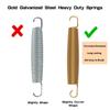 Trampoline Springs 5.5 inch with Free T-Hook, Replacement Trampoline Springs, High Tensile, Durable Strength, Weather Resistant Commercial Size Springs-20 Pack view 2