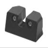 Meprolight ML-40110 HVS Fixed Self Illuminated Green Rear Night Sight for Sig Sauer P Frames, 9mm/0.357 view 2