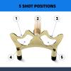 GSE Games & Sports Expert 2-Piece Pool Cue Stick with Brass Metal Screw-on Billiard Bridge Head, Billiard Accessory for Pool Table view 3