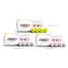 nobrand DRG All Star Golf Ball (Fluorescent) 1 Dozen Soft Feel Distance 2-Piece Premium White Yellow Pink Colors (White) view 2