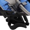 10 Pcs Tube Clip, 360-Degree Rotatable Hydration Tube Clips Water Tube Clip for Camping Hiking Outdoor Backpack Buckle Backpack Accessories(Black) view 4