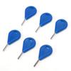 Vbest life Pack of 6 Surfboard Fin Key, Metal Hex Key Surf Fin Key Spare Replacement Surfing Boar Accessory(Blue) view 1