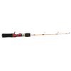 52cm Ice Fishing Rod Pole Two Sections Three Ring Fiber Material Fishing Rod Lotus Interface Rod Fishing Accessory view 2