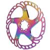 Disc Brake Rotors, Colorful Cycling Disc Brake Rotor with 6 Bolts Holes for Mountain and Road (203mm) view 2