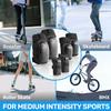 Elos Impact Wrist Guards for Skating Adult, Kids & Youth - Various Sizes, Comfy, Breathable & 3D Contouring - Ideal for Skateboard, Inline Skating, Rollerblade Men & Women (Wrist Guards, Small) view 4