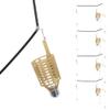 Portable Fishing Bait Cage, 30g Weighted Feeder with Built in Sinker for Carp Fishing Bait Holder Easy to Use 4 Pack view 4