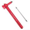 Vbest life Bicycles Derailleur Hanger Alignment Gauge,Bike Tail Hook Calibration Tools for Mountain Bicycle(red) view 1