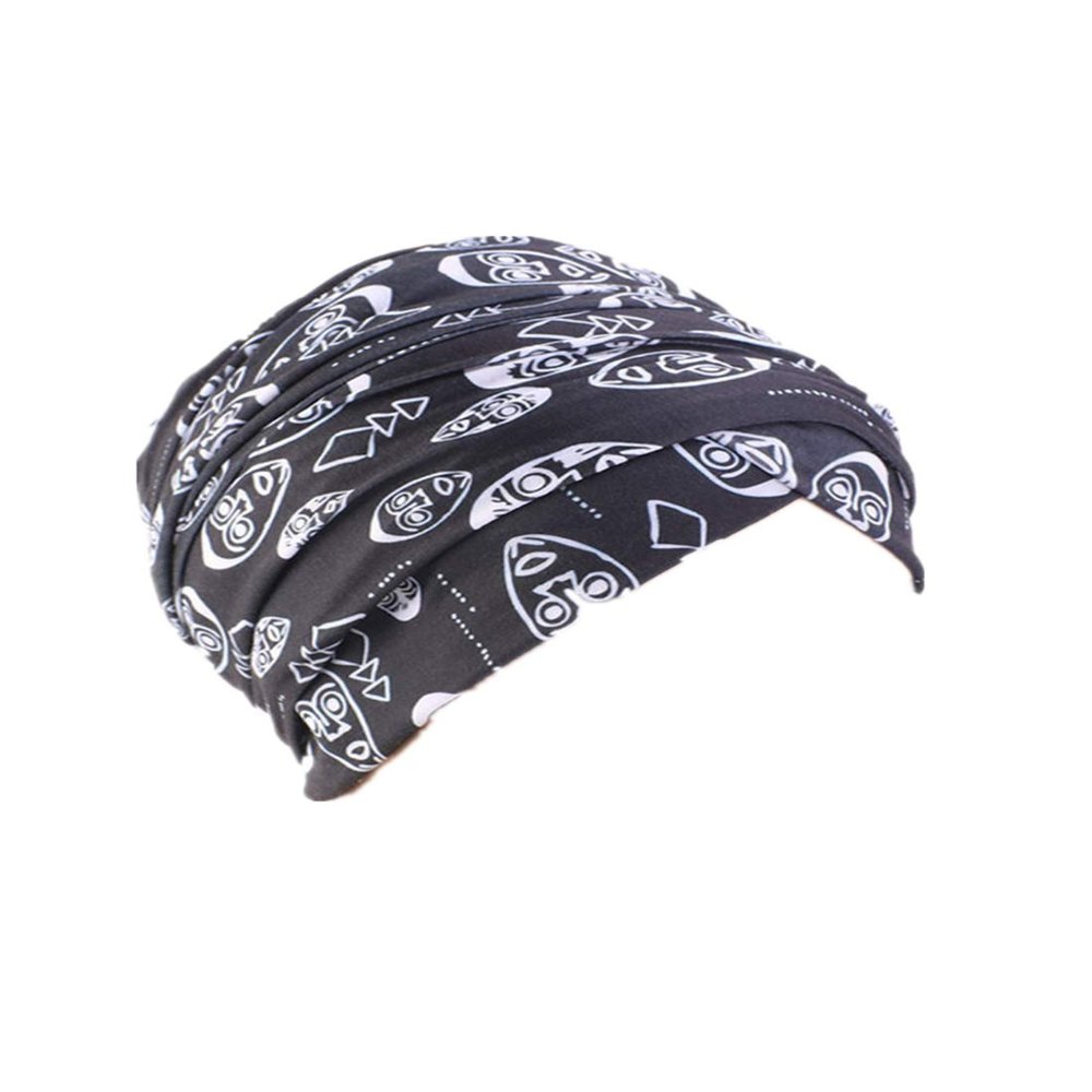 HZUX Printed Turbans for Women Muslim Hijab Wrap Head Scarf Headwear Head Scaves Chemo Cancer Hats