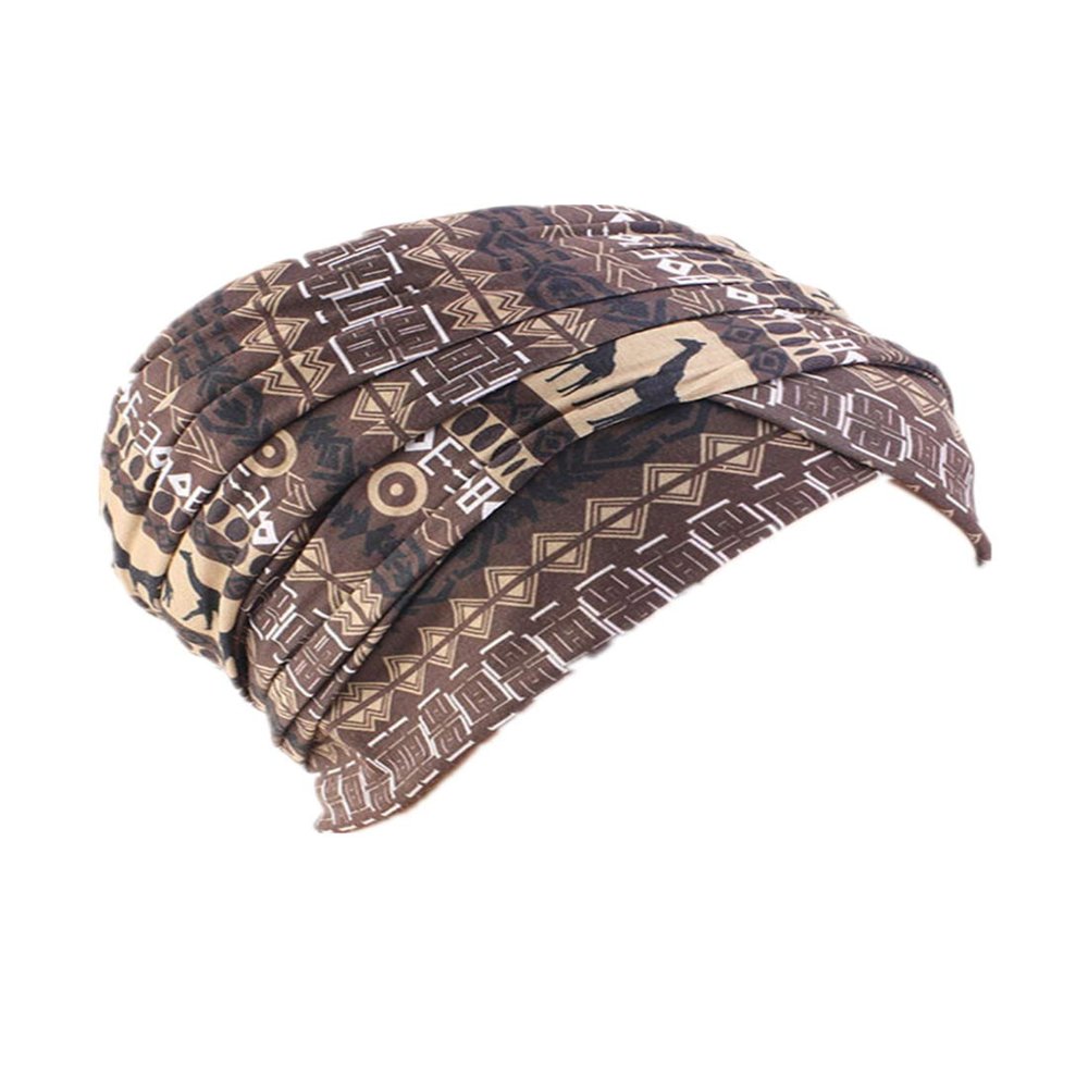 HZUX Printed Turbans for Women Muslim Hijab Wrap Head Scarf Headwear Head Scaves Chemo Cancer Hats