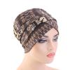 HZUX Printed Turbans for Women Muslim Hijab Wrap Head Scarf Headwear Head Scaves Chemo Cancer Hats view 2