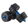 Adjustable Dumbbell Barbell Weight Pair, Free Weights 2-in-1 Set, Non-Slip Neoprene Hand, All-Purpose, Home, Gym, Office - [44LB US in Stock] view 2