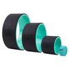 Florensi Yoga Wheel Set - Pack of 3, Green - Deep Tissue Massage & Back Roller Wheel - Spinal Alignment & Back Stretcher - Yoga Accessories Set & Stretching Equipment view 1