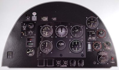 Supermarine Miniature Spitfire Instrument Panel, Battle of Britain