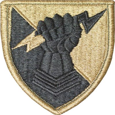 38th Air Defense Artillery Brigade Patch (OCP Scorpion with Fastener)
