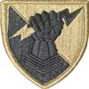 38th Air Defense Artillery Brigade Patch (OCP Scorpion with Fastener) view 1