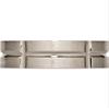 Chisel Titanium Grooved 8mm Brushed and Polished Band (Width=8) view 3