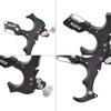 ZSHJGJR Archery Compound Bow Release Thumb Trigger 360Rotation Clamp Thumb Bow Release Aids 3/4 Finger Grip for Left Right Hand view 3