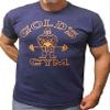 Gold's Gym Vintage T-Shirt - Official Licensed - VT-2 (Storm, Medium) view 1
