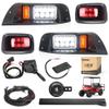 10L0L Golf Cart Light Kits for EZGO TXT (1996-2013), 12V Headlight Kit with Turn Signals Switch Horn Brake Lights, Mail Wire Harness, Street Legal Light Kit (For EZGO TXT - Upgrade Set) view 1