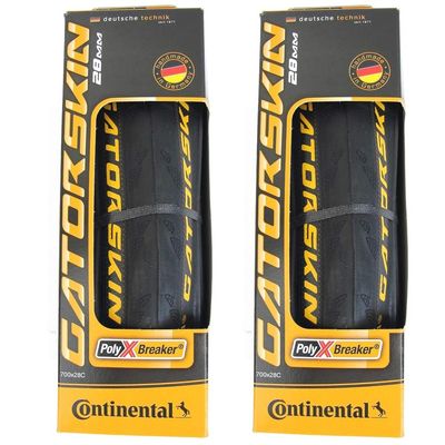 Continental GatorSkin DuraSkin Tire, 2-Count (Folding, 700 x 28mm)