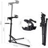 CXWXC Bike Repair Stand -Shop Home Bicycle Mechanic Maintenance Rack- Bike Workstands for Mountain Bike and Road Bike (rs100) (Black) view 3