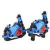 HB-100 Aluminium Alloy Mechanical Disc Brake Set Front Rear for Mountain Road (Blue) view 3