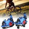 HB-100 Aluminium Alloy Mechanical Disc Brake Set Front Rear for Mountain Road (Blue) view 4