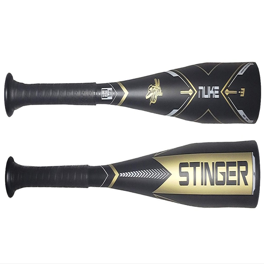 Stinger, NUKE Aluminum BBCOR Certified -3 Baseball Bat