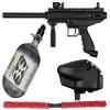 Action Village Tippmann Cronus Basic & Cronus Tactical Competition Paintball Gun Package Kit w/ 68/4500 Air Tank (Basic - Black/Black) view 1