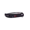 Al Mar Knife UTAS CBB 8CR 56HRC Satin 2.75IN TRAD GLNYLON Black view 3