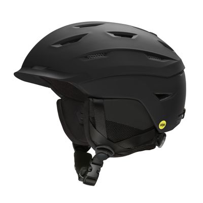 Smith Level Helmet for Men  Adult Snowsports Helmet with MIPS Technology + Zonal Koroyd Coverage  Lightweight Protection for Skiing & Snowboarding  Matte Black, Medium