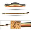 LMAI 27" Bamboo Wood Cruiser Complete Skateboard Longboard (Black 2) view 2