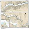 Paradise Cay Publications NOAA BookletChart 18532: Columbia River Bonneville to The Dalles; The Dalles; Hood River view 3