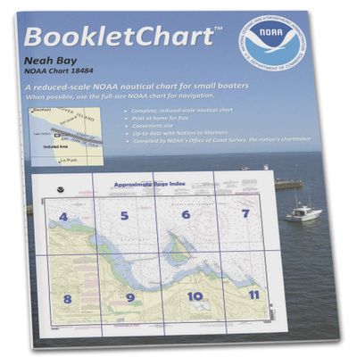 Paradise Cay Publications NOAA BookletChart 18484: Neah Bay