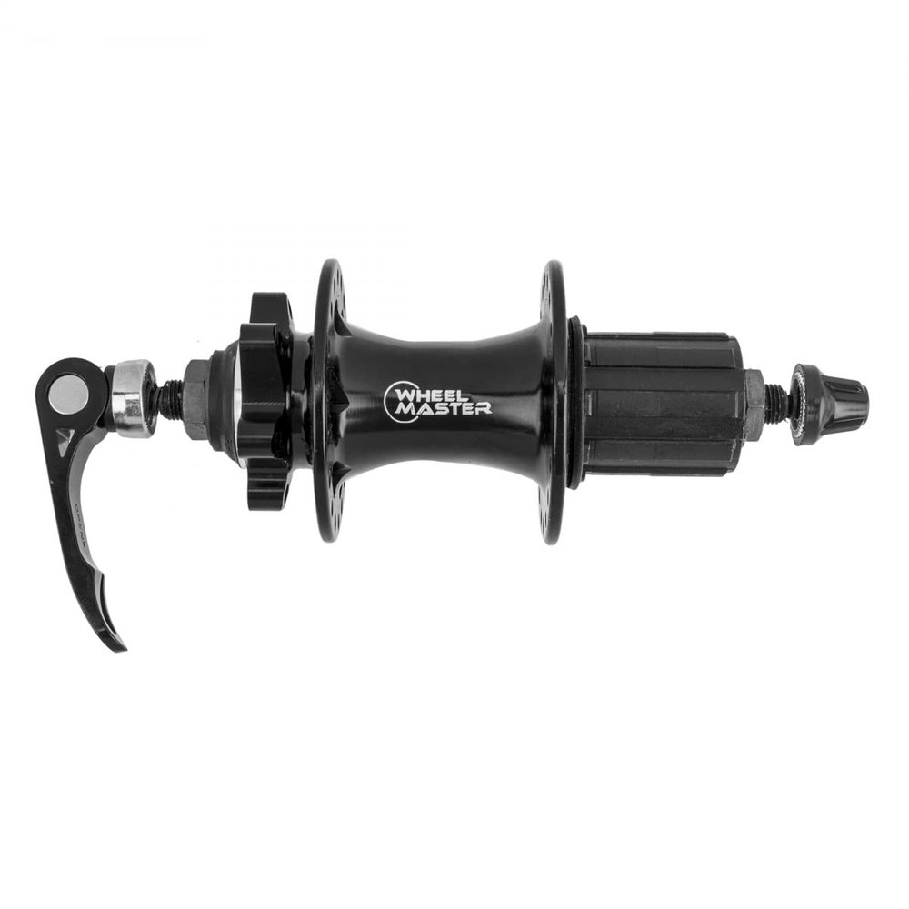 Wheel Masters MT-2000 MTB Hubs RR 8-10S Cassette 36Hx.105g Quick Release Alloy Black 6B 135mm