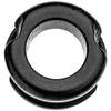 Pine Ridge Archery Z-38 Aluminum Peep Sight, Lightweight and Heavy Duty with Deep Channel for Rock Solid Installation, 7/32" Aperture, Black view 1
