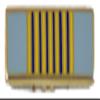 AIRMAN'S MEDAL Ribbon LAPEL PIN OR HAT PIN - VETERAN OWNED BUSINESS view 1