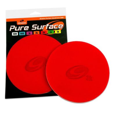 Genesis Pure Surface Pad 3000 Grit- Red