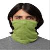 Motique Accessories Paisley Bandana Neck Gaiter Tube Headwear Motorcycle Face Scarf (Paisley and Flowers Lime) view 1