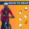 Motique Accessories Paisley Bandana Neck Gaiter Tube Headwear Motorcycle Face Scarf (Paisley and Flowers Lime) view 4