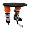 Team Tables Edmonton Hockey Table (Black Table Top) view 2