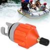 2Pcs Air Pump Adapter Heads Inflatable Boat Air Valves Adaptor for Pump Stand Up Paddle Board Kayak Surfing(Orange) view 2