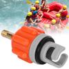2Pcs Air Pump Adapter Heads Inflatable Boat Air Valves Adaptor for Pump Stand Up Paddle Board Kayak Surfing(Orange) view 3