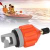2Pcs Air Pump Adapter Heads Inflatable Boat Air Valves Adaptor for Pump Stand Up Paddle Board Kayak Surfing(Orange) view 4