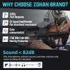 ZOHAN EM054 Electronic Ear Protection for Shooting Range with Sound Amplification Noise Reduction, Ear Muffs for Gun Range (Camo,Case) view 2