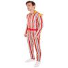 HPO Men's Deluxe Space Superstar Costume Multi Color (XL) view 2